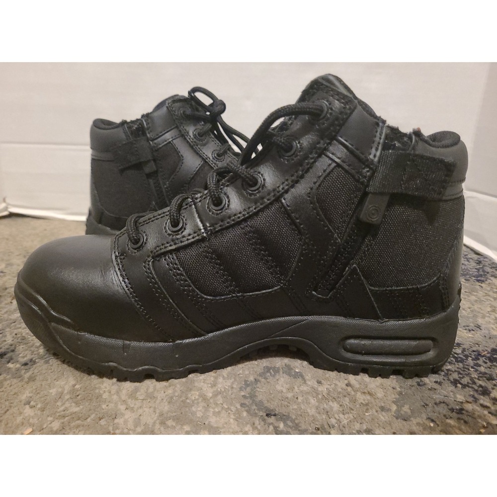 Original SWAT Metro Air 5" Side Zip Tactical Boots Mens Leather Military - 8 - Picture 6 of 16